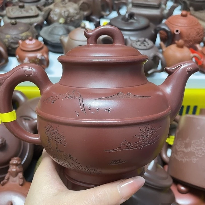 紫砂茶案600cc宜兴紫砂壶