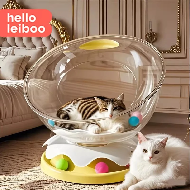 太空舱猫窝四季通用猫床猫咪窝睡窝猫玩具自嗨解闷神器猫咪用品