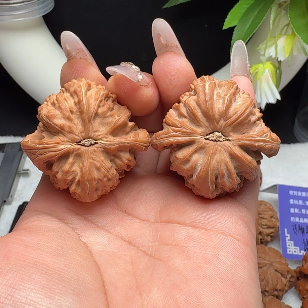 把件文玩核桃42球白