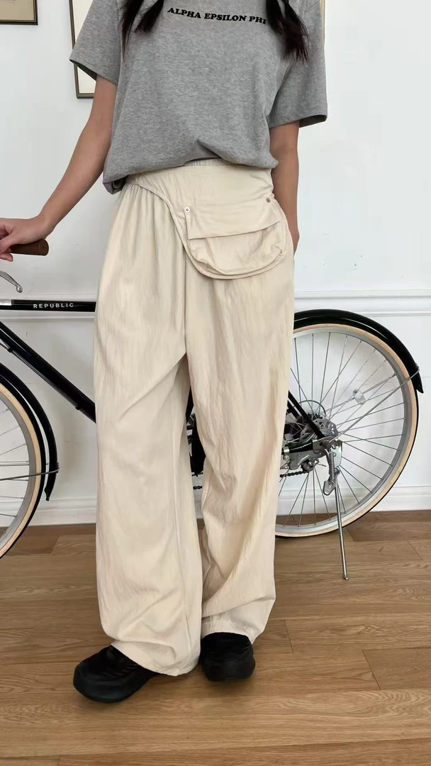 路一.韩国 Seoul   byhey 腰包速干裤 松紧腰 DP20250205001