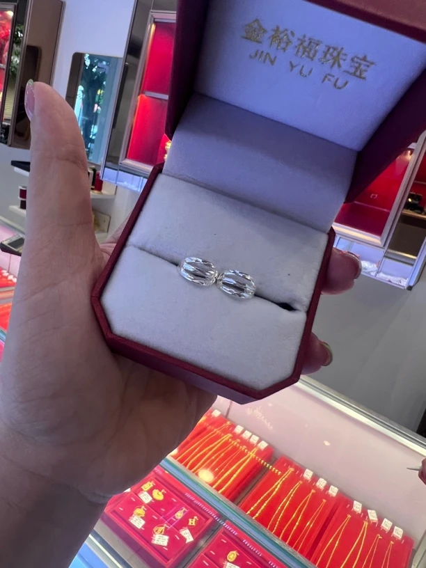 足银耳饰 足银三生三世耳包