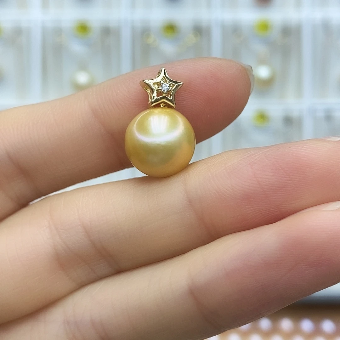 合金吊坠(赠链)淡水珍珠