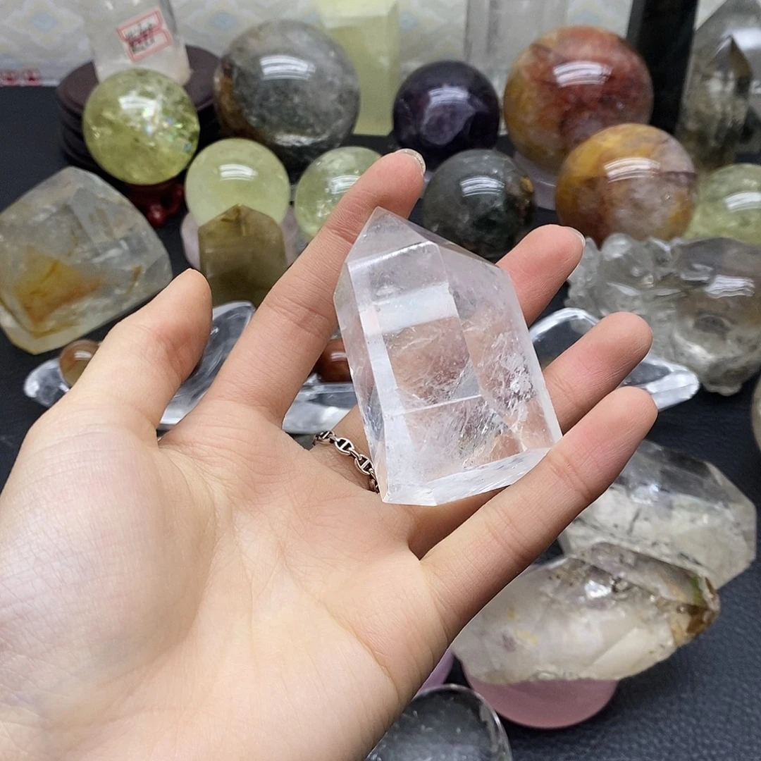 未镶嵌珠宝半成品水晶198水晶石