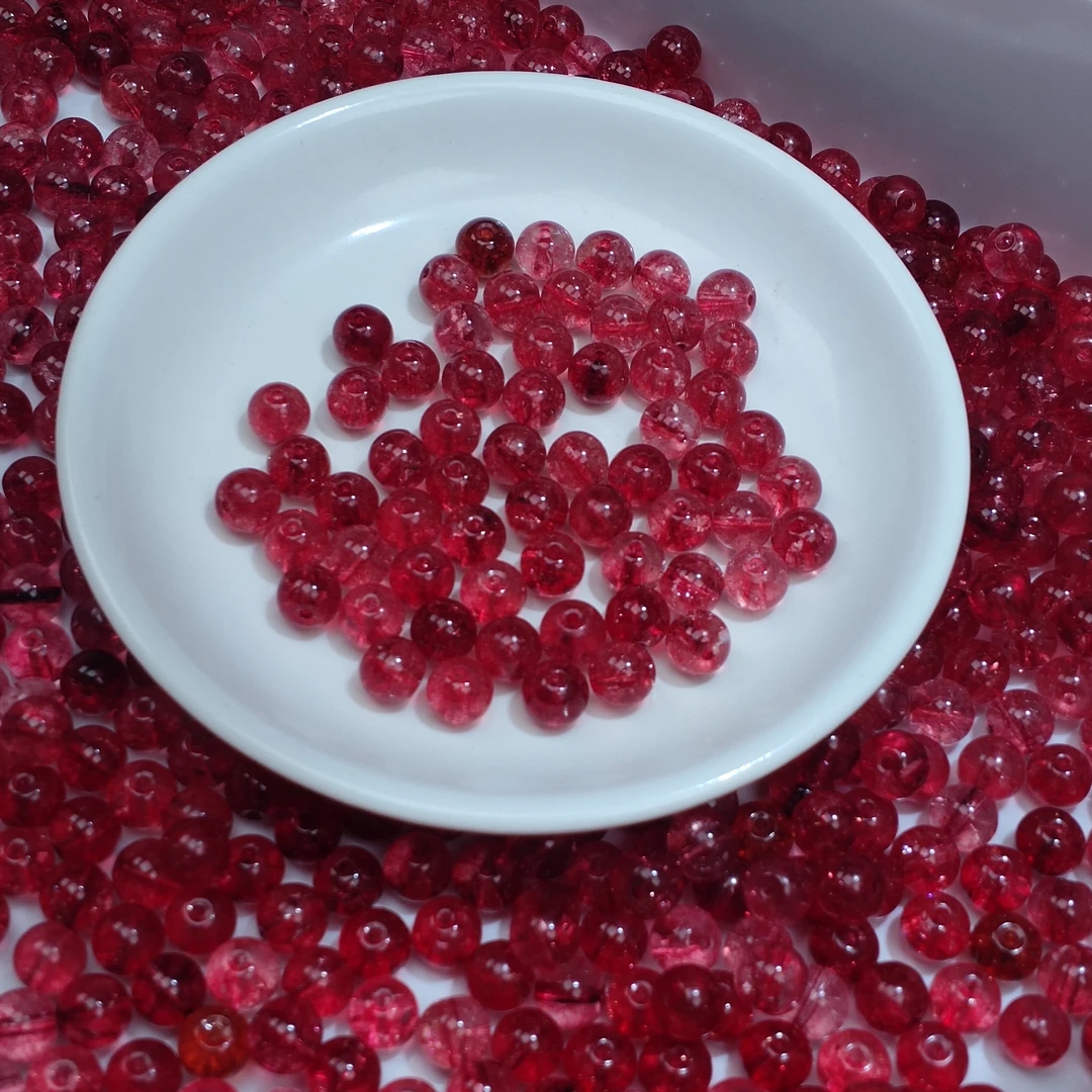碧玺（处理）A802红碧8mm*20颗