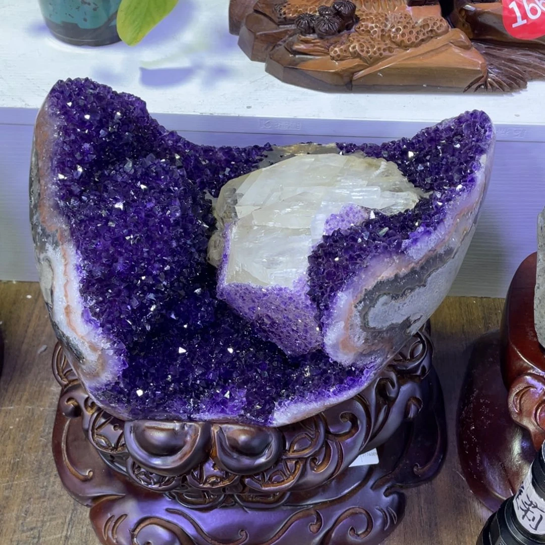 未镶嵌大型摆件（非配饰）紫晶