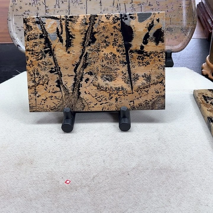 广西石广西天然国画石