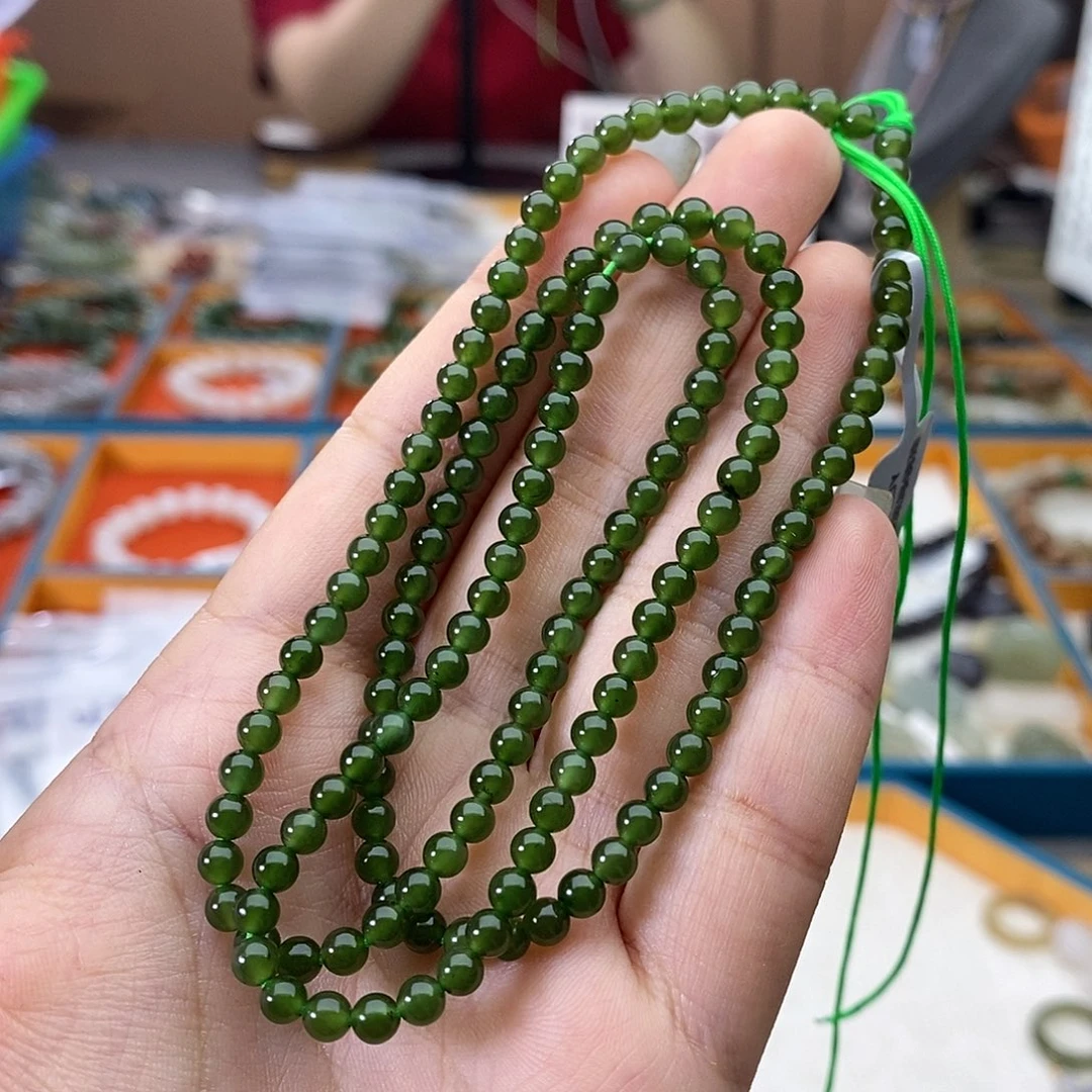 未镶嵌手串和田玉w38