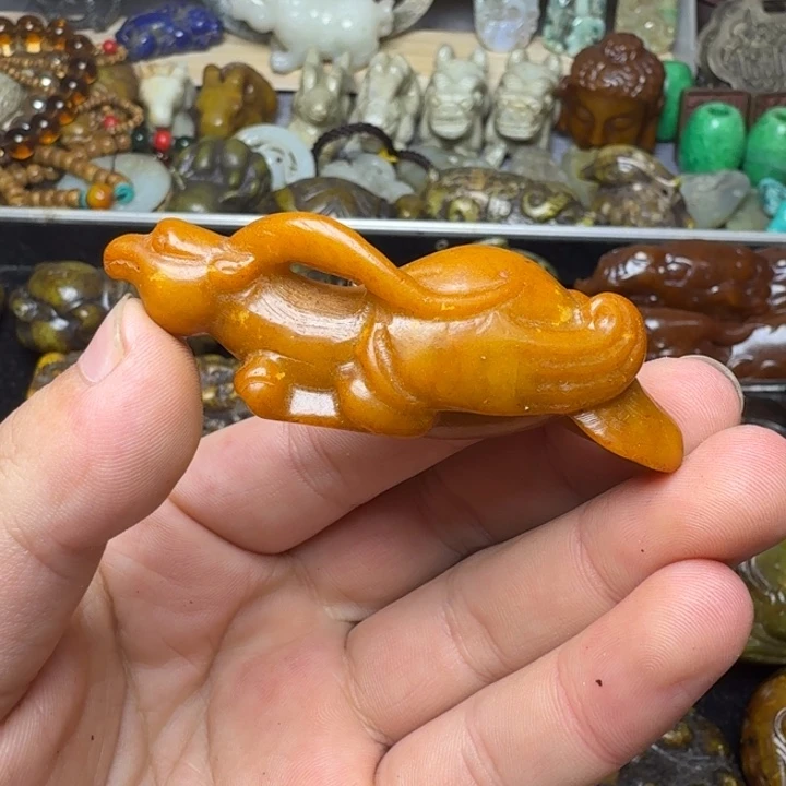 和田玉未镶嵌颈饰77