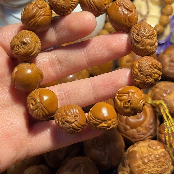 手串/手链橄榄核十二生肖恶僧