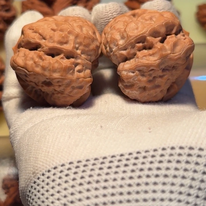 吊坠文玩核桃八腿四开肥腿桃心蛙42