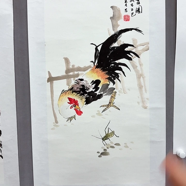 国画亲笔手绘放心去藏