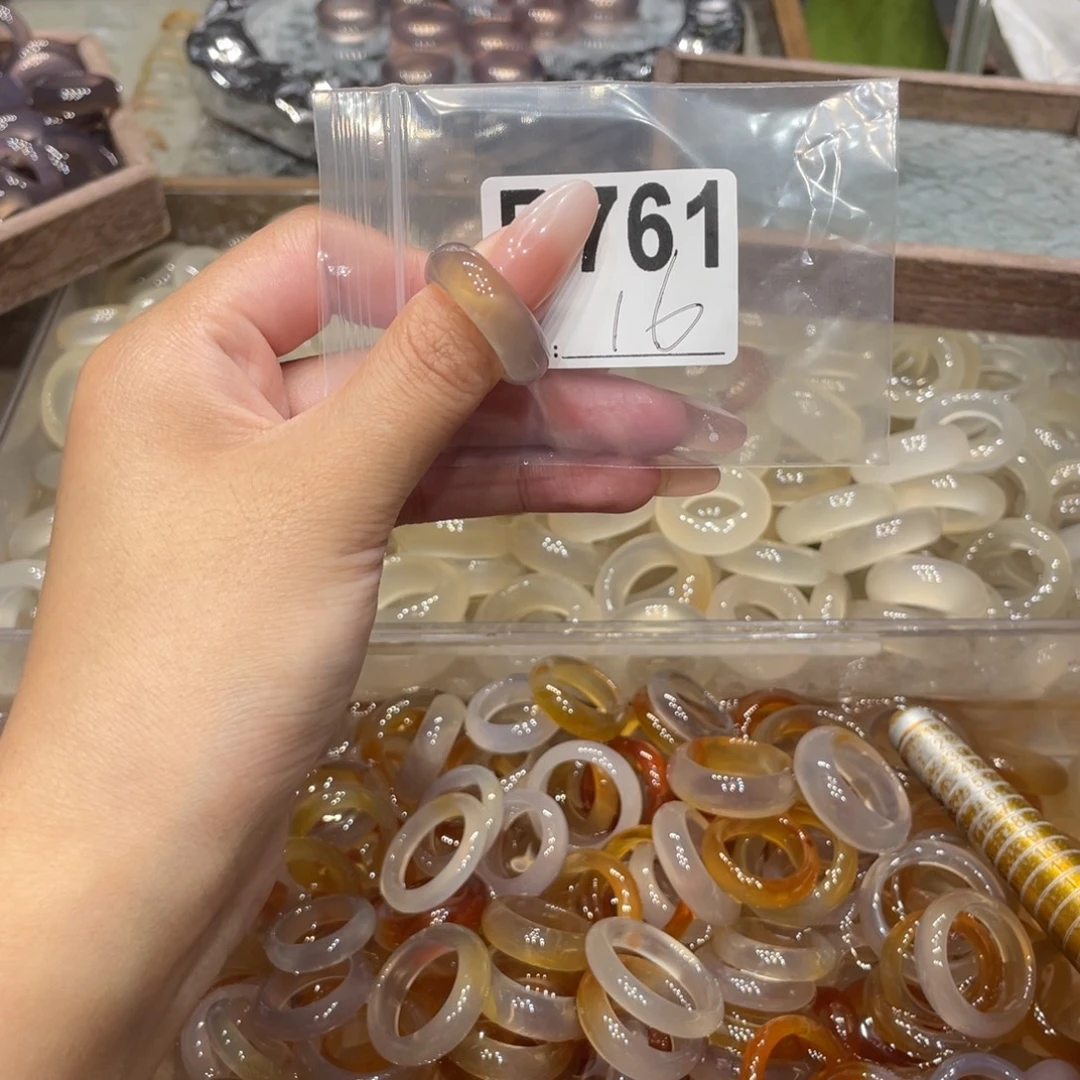 玛瑙/玉髓未镶嵌戒指761