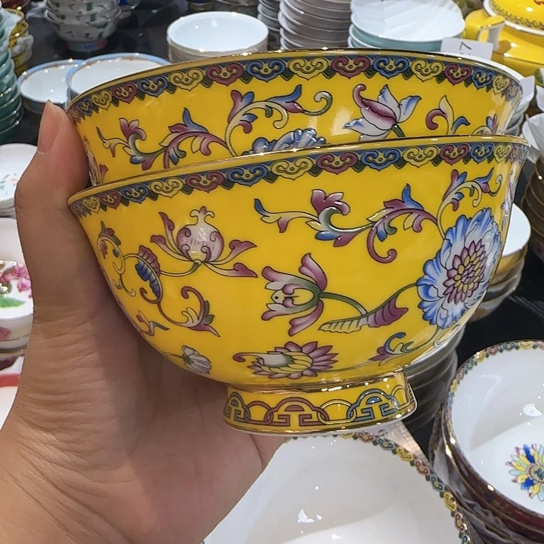 骨瓷骨瓷珐琅彩工艺