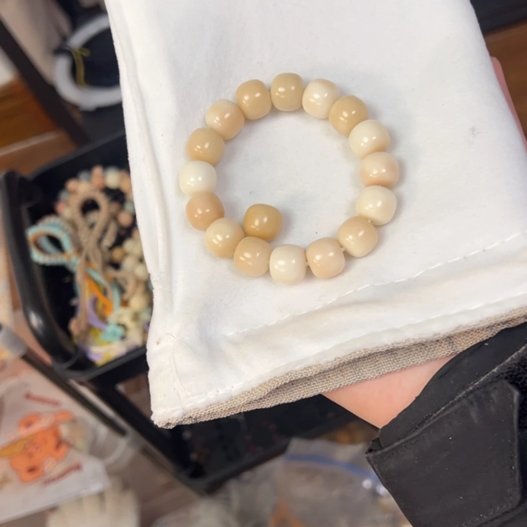 菩提根/象牙果手串果**酱补货手围15