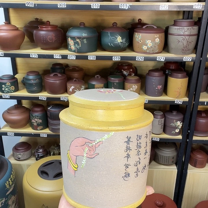 紫砂茶叶罐紫砂茶叶罐