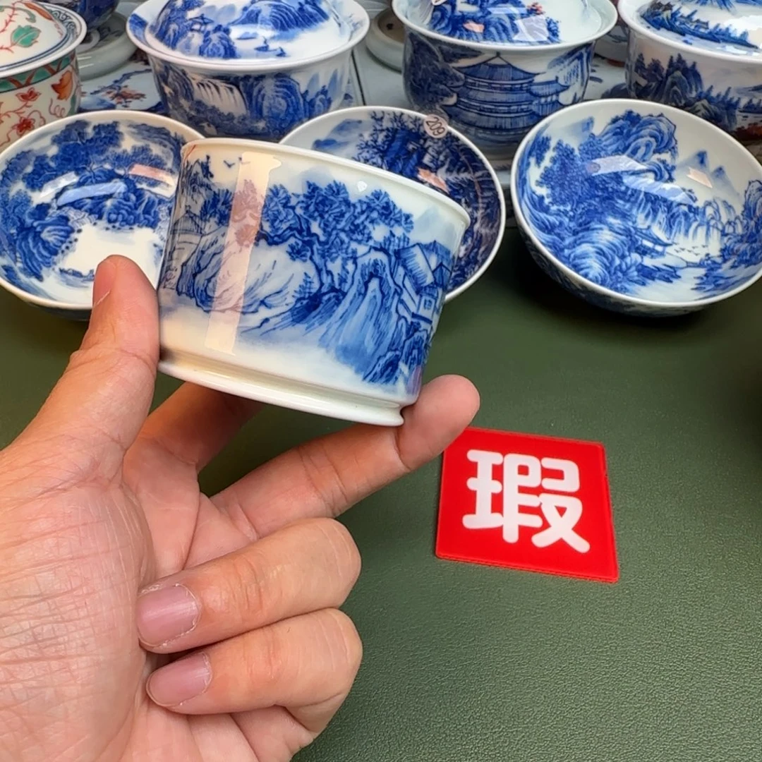 陶纯手工纯手绘茶具254