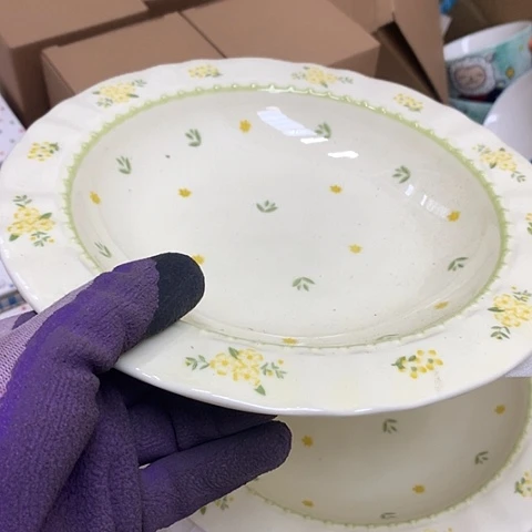 盘陶瓷制品满25拼单发货默认微瑕