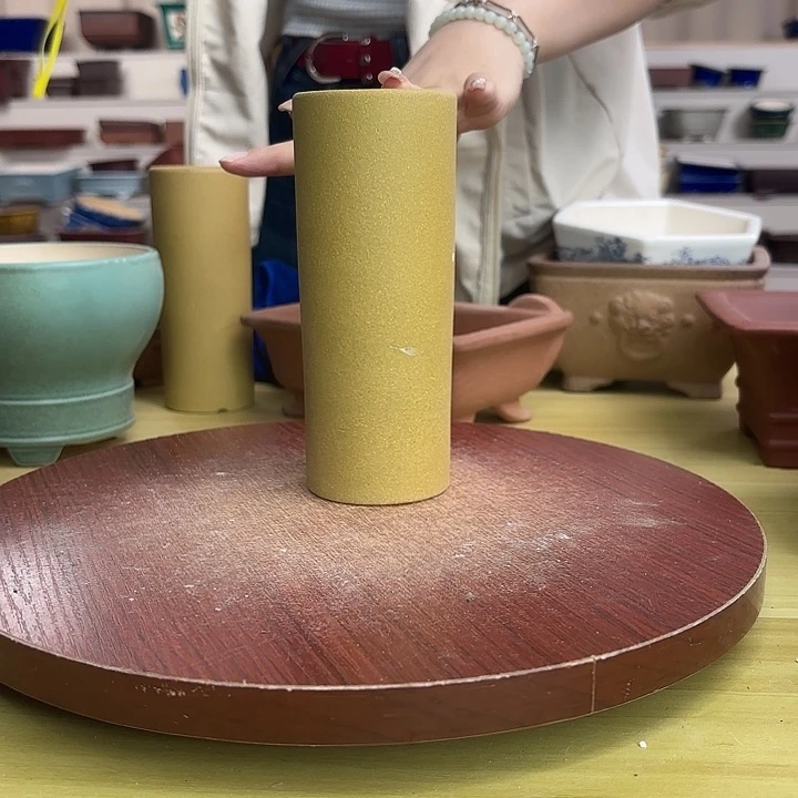 紫砂花盆微瑕紫砂花盆