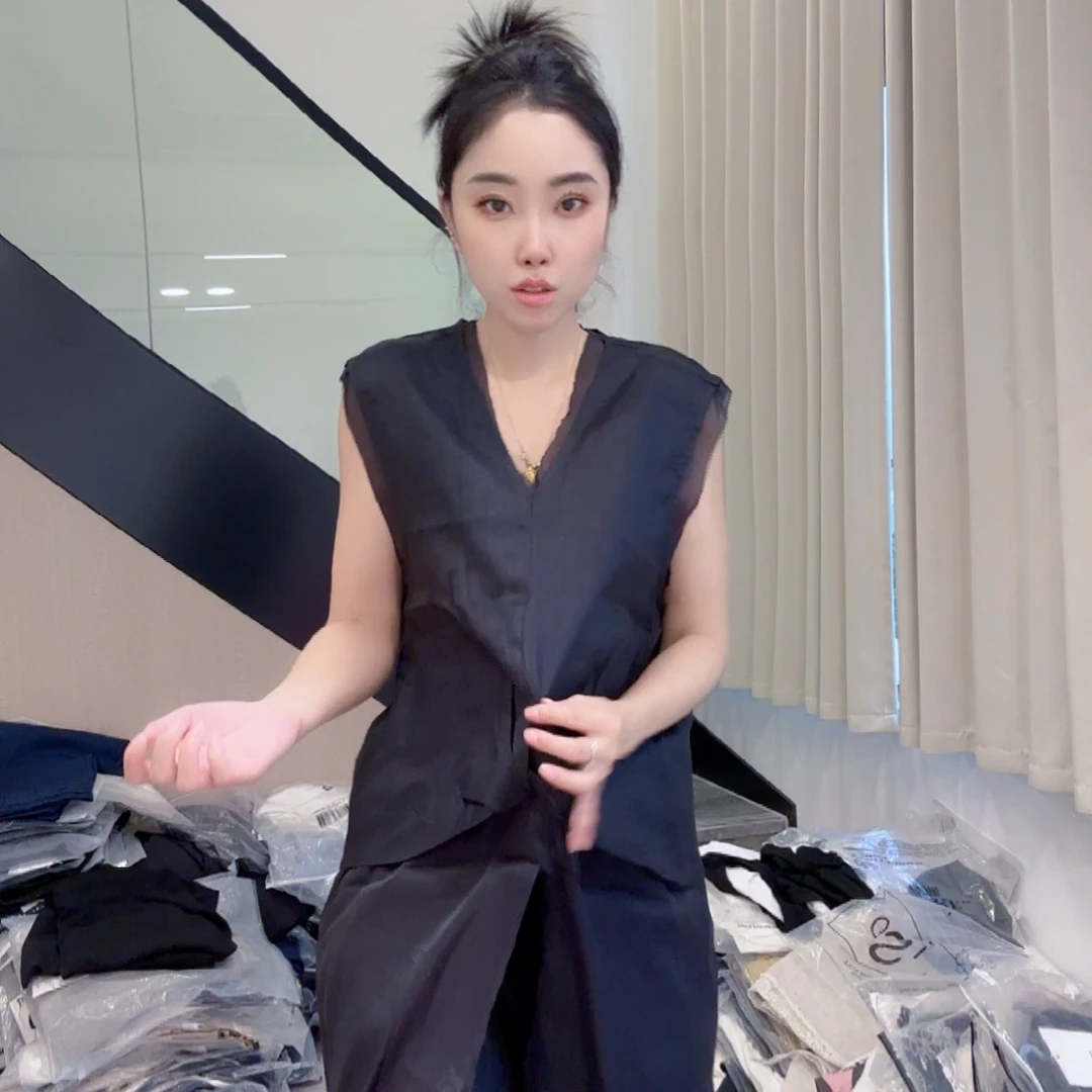 亚麻上衣长款646767667