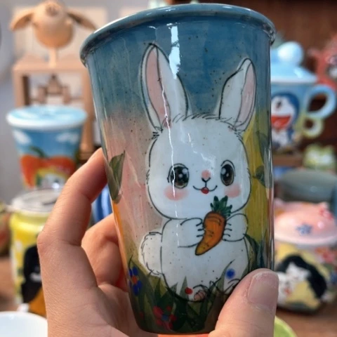炉景德镇釉下手绘陶瓷