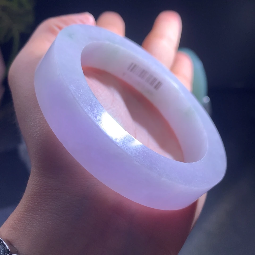 未镶嵌手镯定制翡翠小莫奈56-60