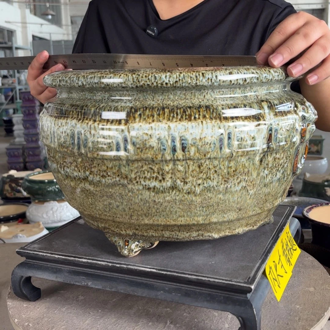 。一风堂石湾花盆 内26*19