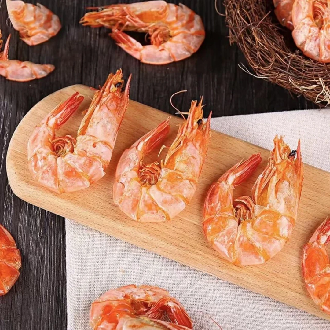 【小鱼儿】烤虾干 60克/包*10包 烤虾虾干 肉质紧实鲜甜 开袋即食