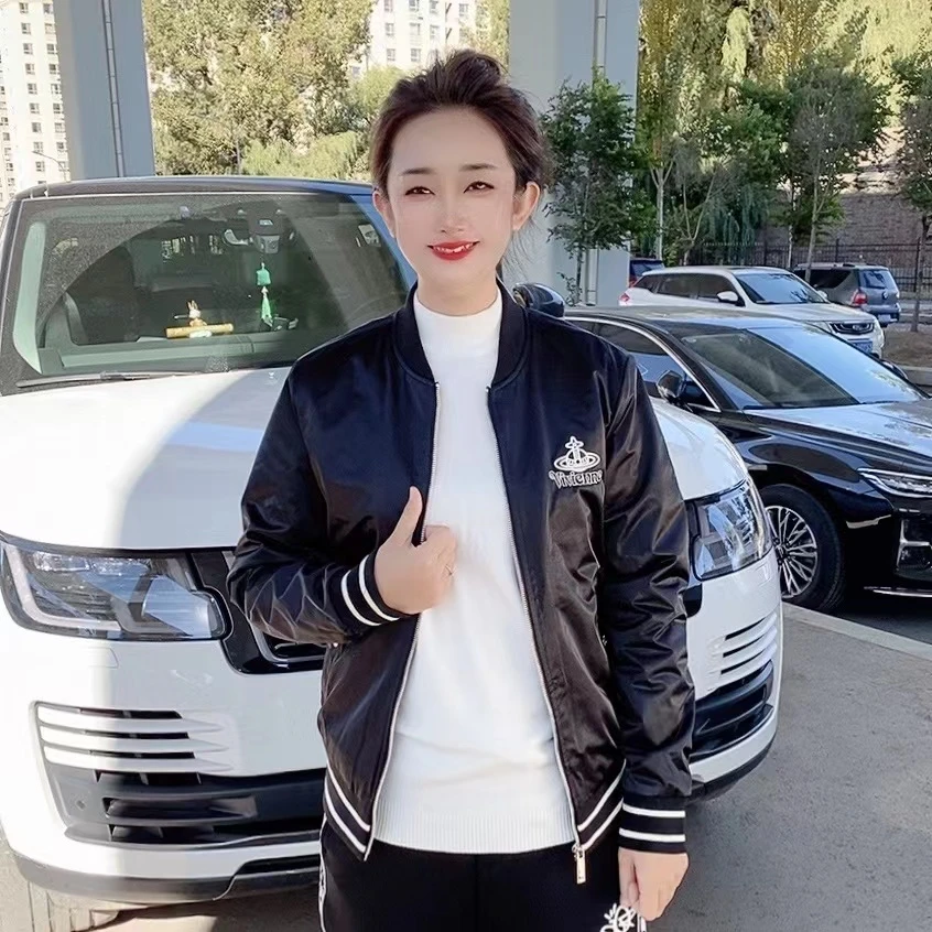 2025早秋季季新款时尚男士刺绣夹棉休闲百搭时尚百搭棒球服外套款