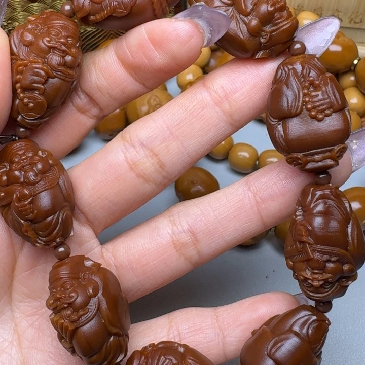 橄榄核手串/手链财神