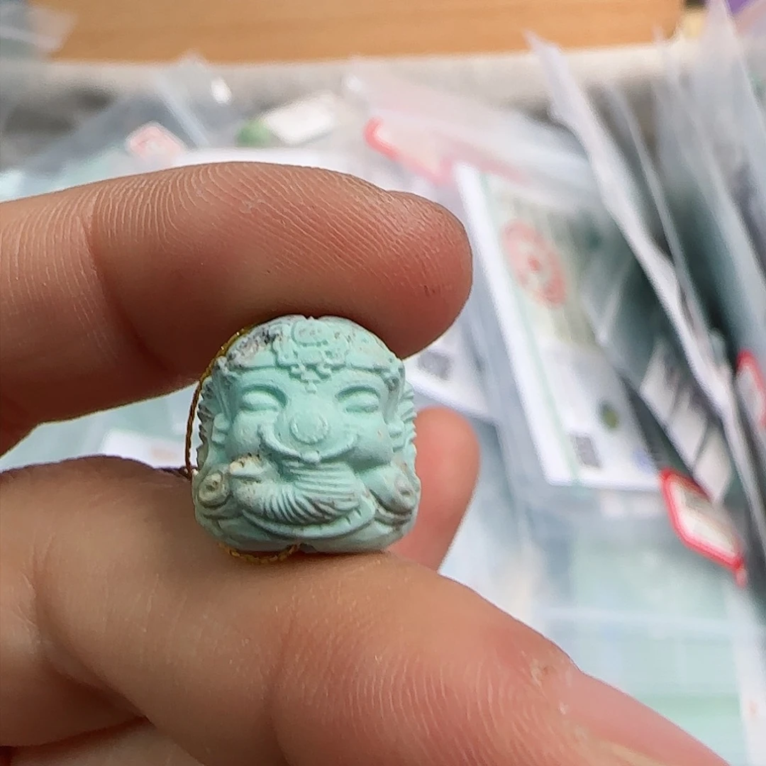 绿松石珠宝半成品未镶嵌