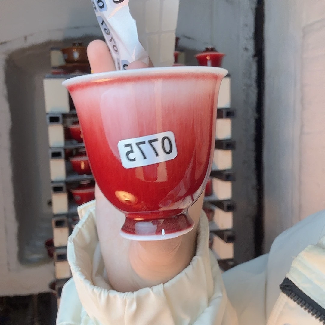 瓷片景德镇郎红陶瓷