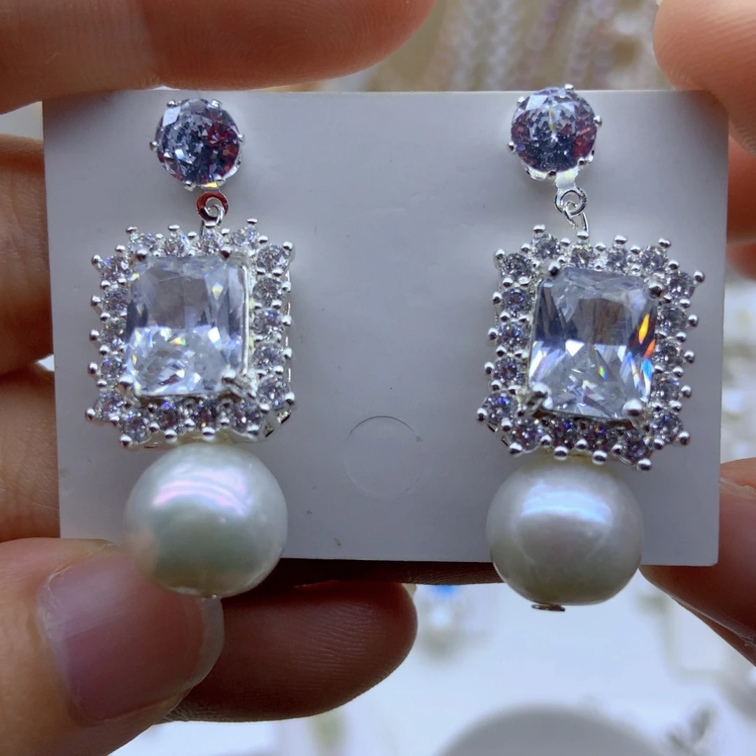 耳饰未镶嵌淡水珍珠