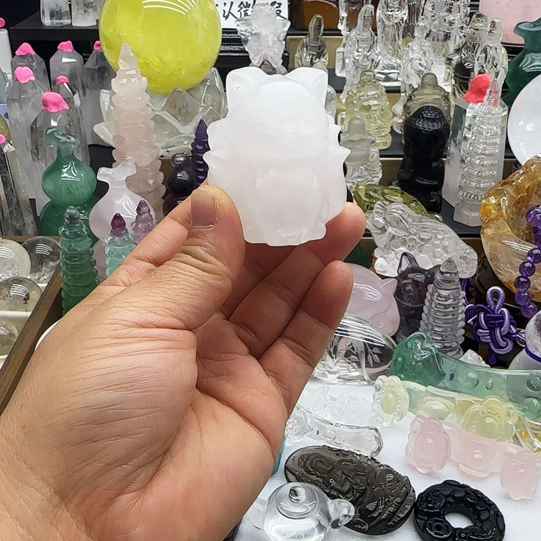 车挂水晶未镶嵌摆件