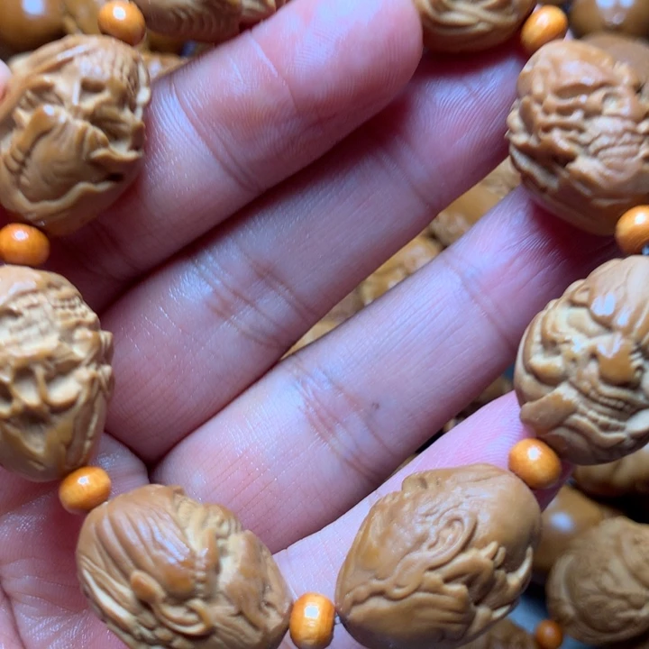 橄榄核手串/手链头一次