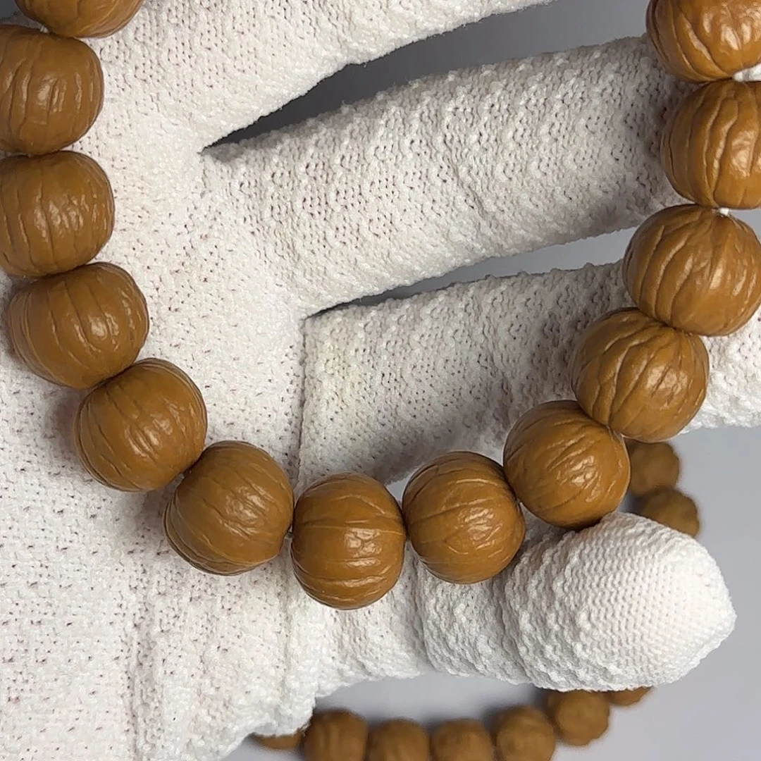 猴头核桃吊坠14+南瓜原皮原色