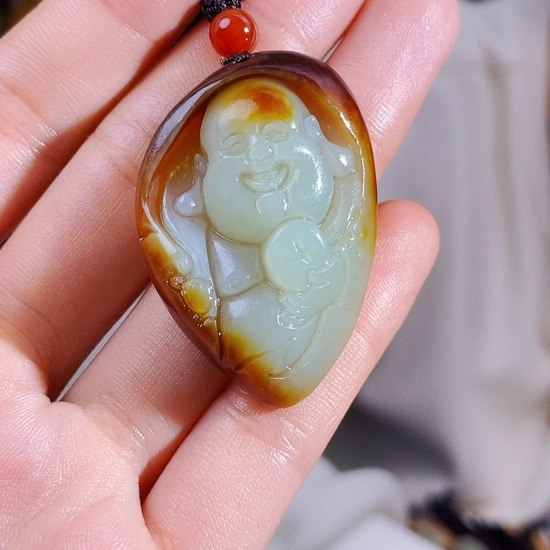 和田玉颈饰未镶嵌