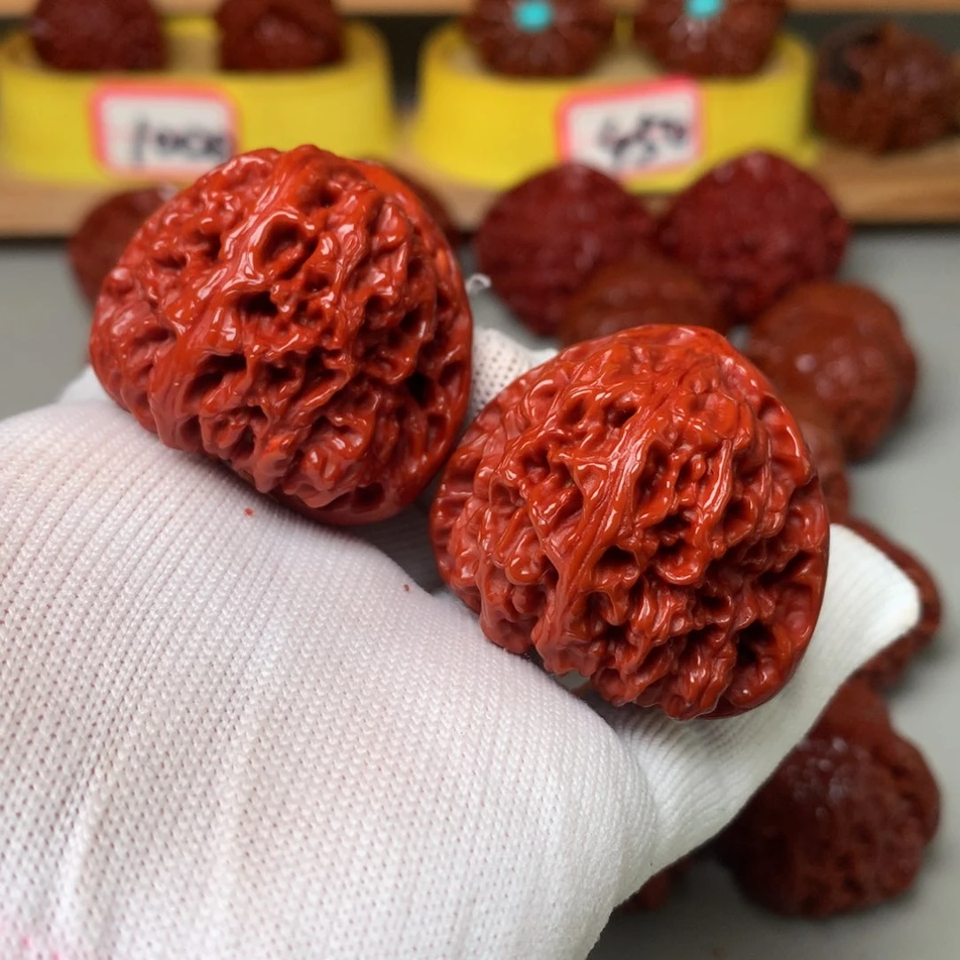 文玩核桃把件5***9南疆石