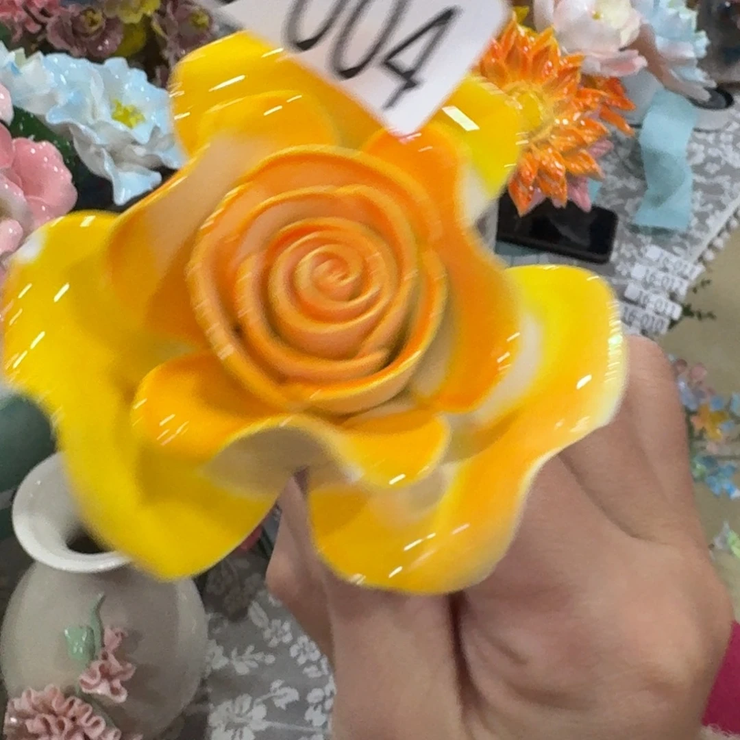 魑***魉瑕疵1604 陶瓷花拍满20元发货，退款的拉黑