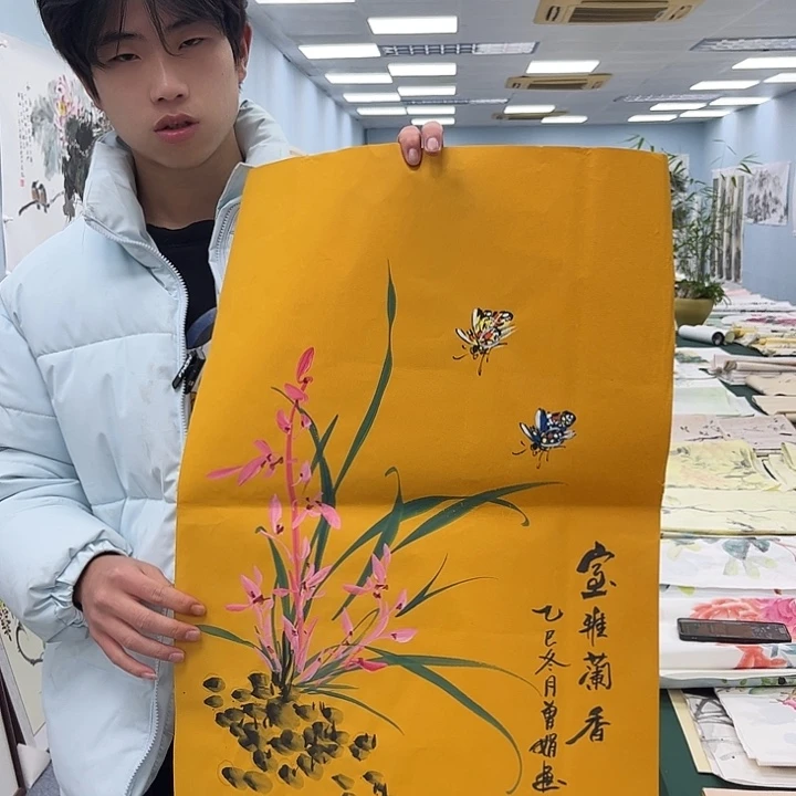 国画宣纸国画纯手绘作品