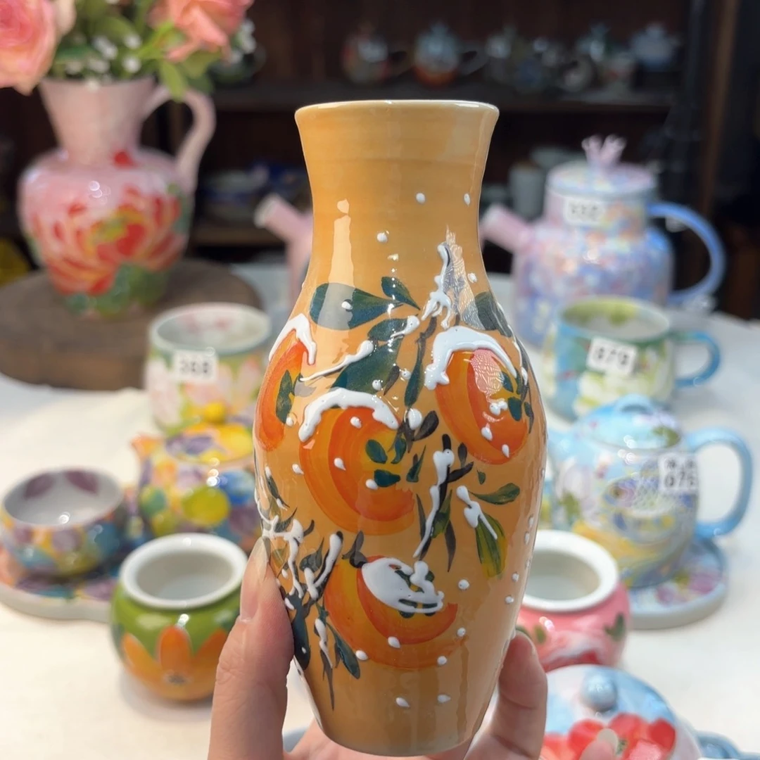 景德镇手绘高温釉下彩陶瓷茶具