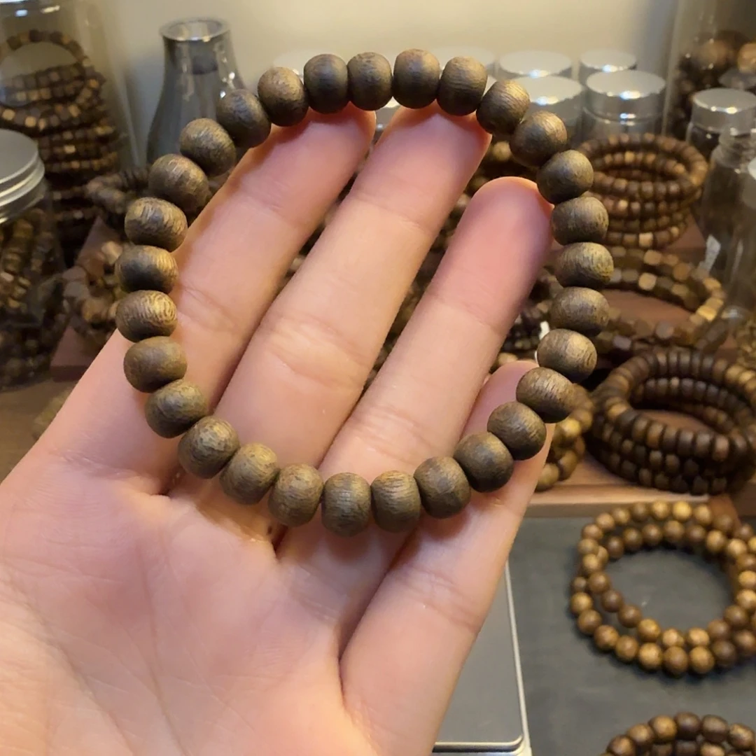 云***渺沉香香囊沉香08苹果单圈沉水10g 多样性发一