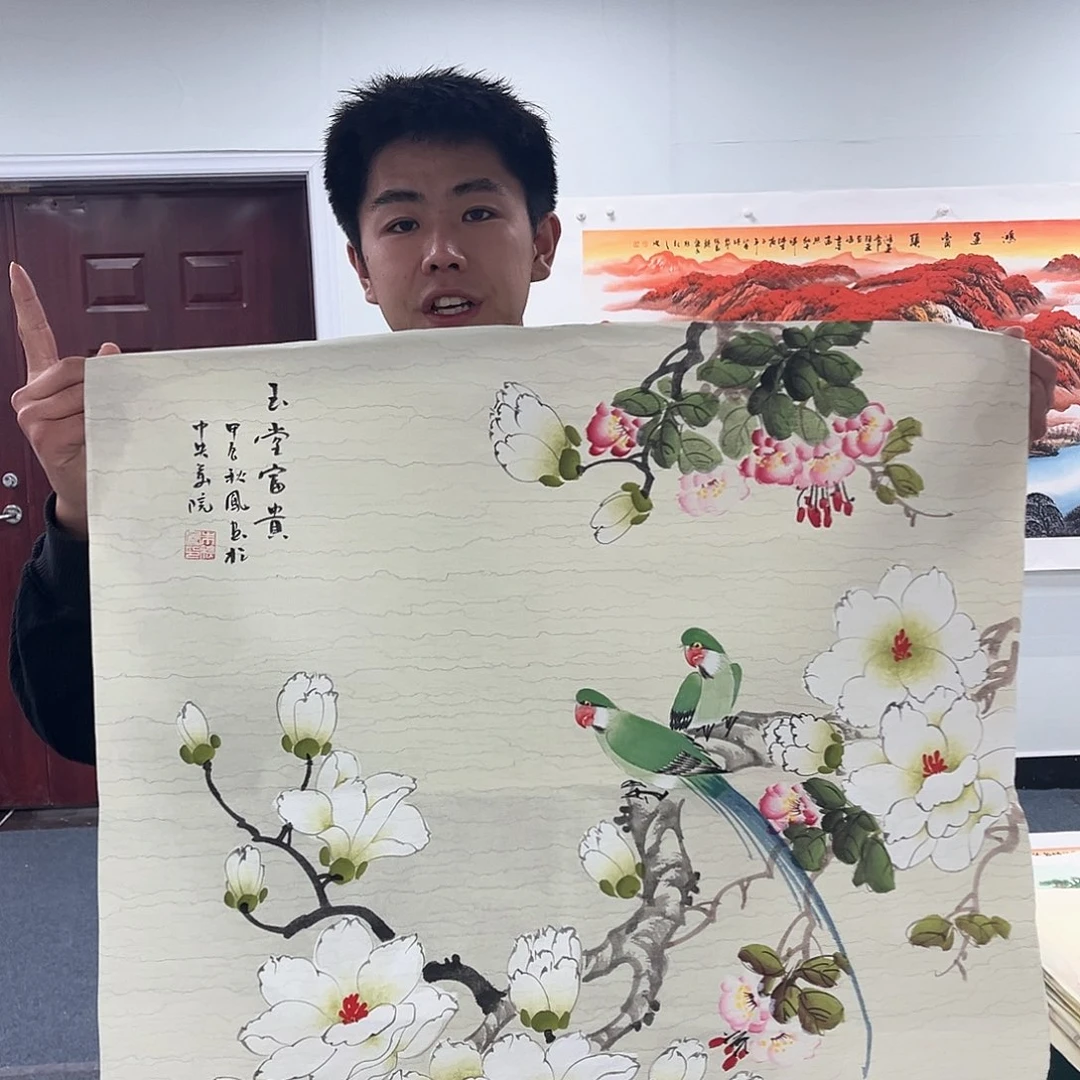 国画宣纸国画纯手绘字画