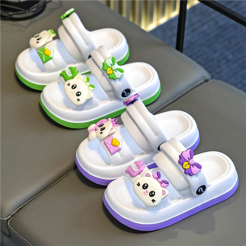 可爱两穿凉鞋女2025年新款夏季网红仙女风凉拖鞋配裙子罗马沙滩鞋