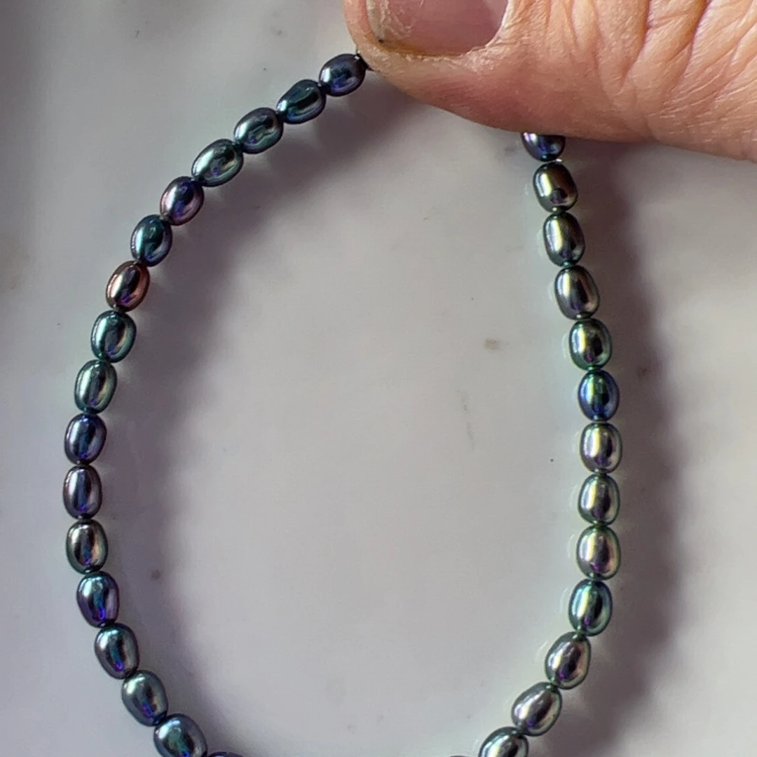 淡水珍珠手绳合金412