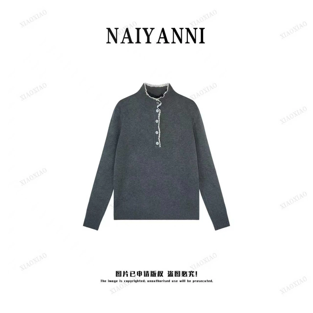 2025新款加厚长袖针织冬打底衫休闲风毛针织衫秋冬秋季洋气【PP】