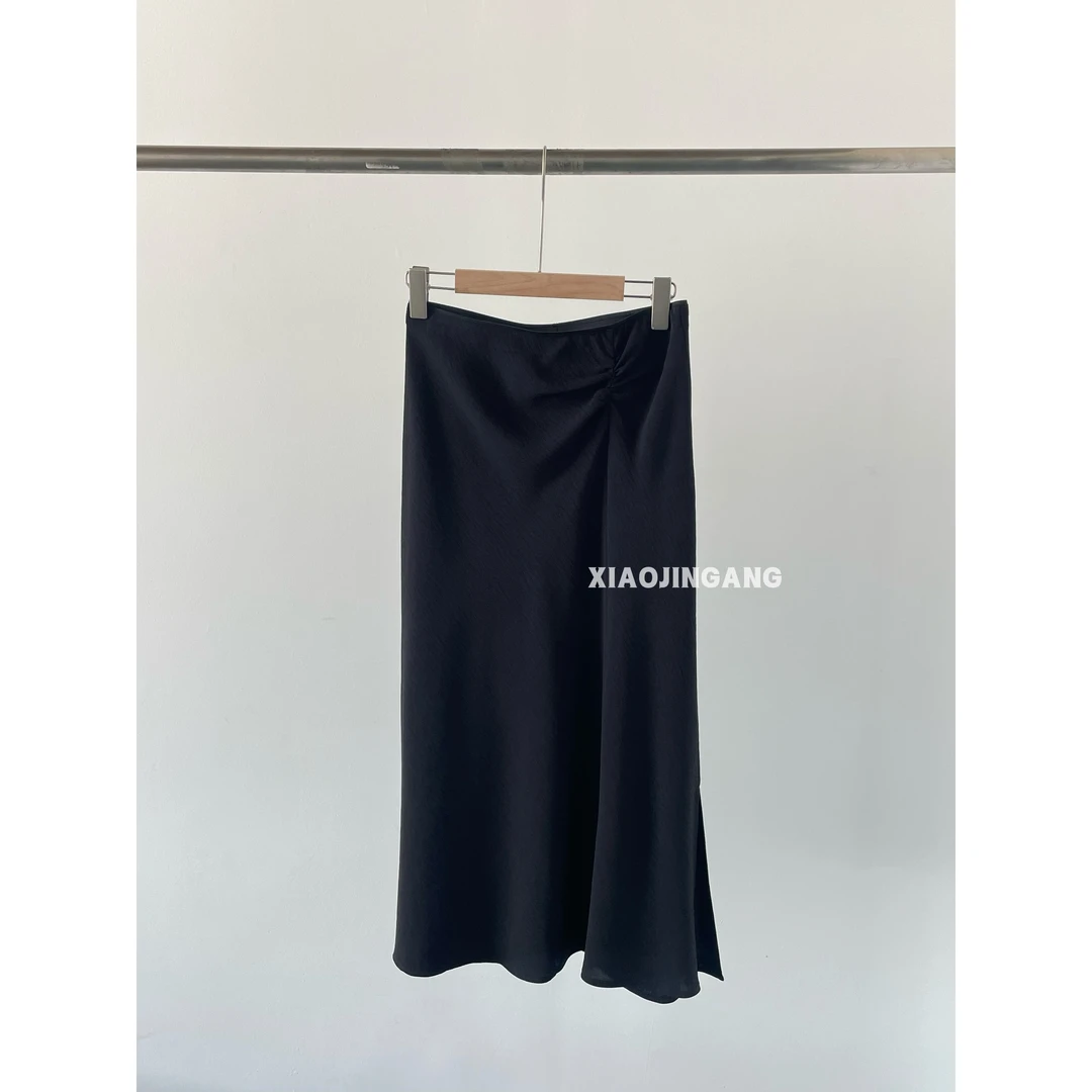 小金刚-【星屿】显瘦百搭黑色气质半身裙