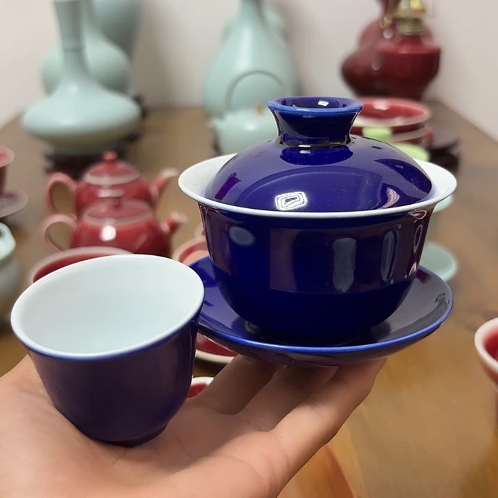 摆件景德镇高温陶瓷杯子