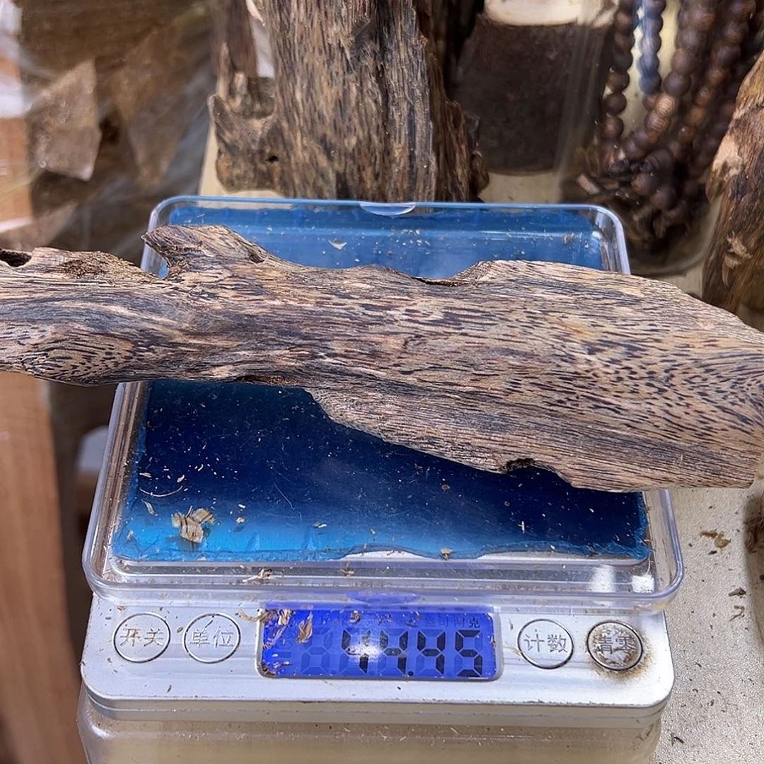 田***真香料绿奇楠虫漏44克千里香