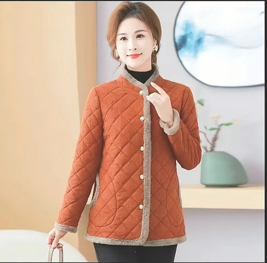 【新人福利】冬季新款立领加毛保暖加绒加厚棉服