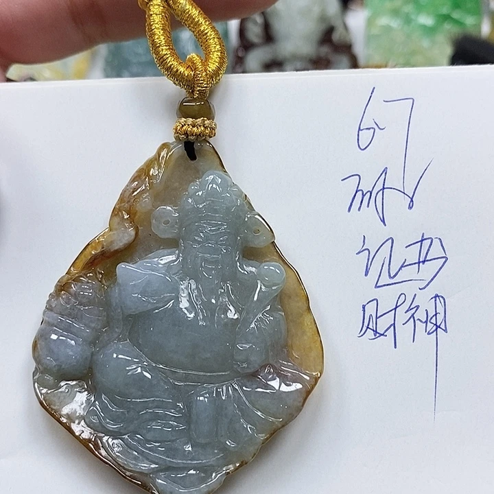 翡翠未镶嵌颈饰从**来